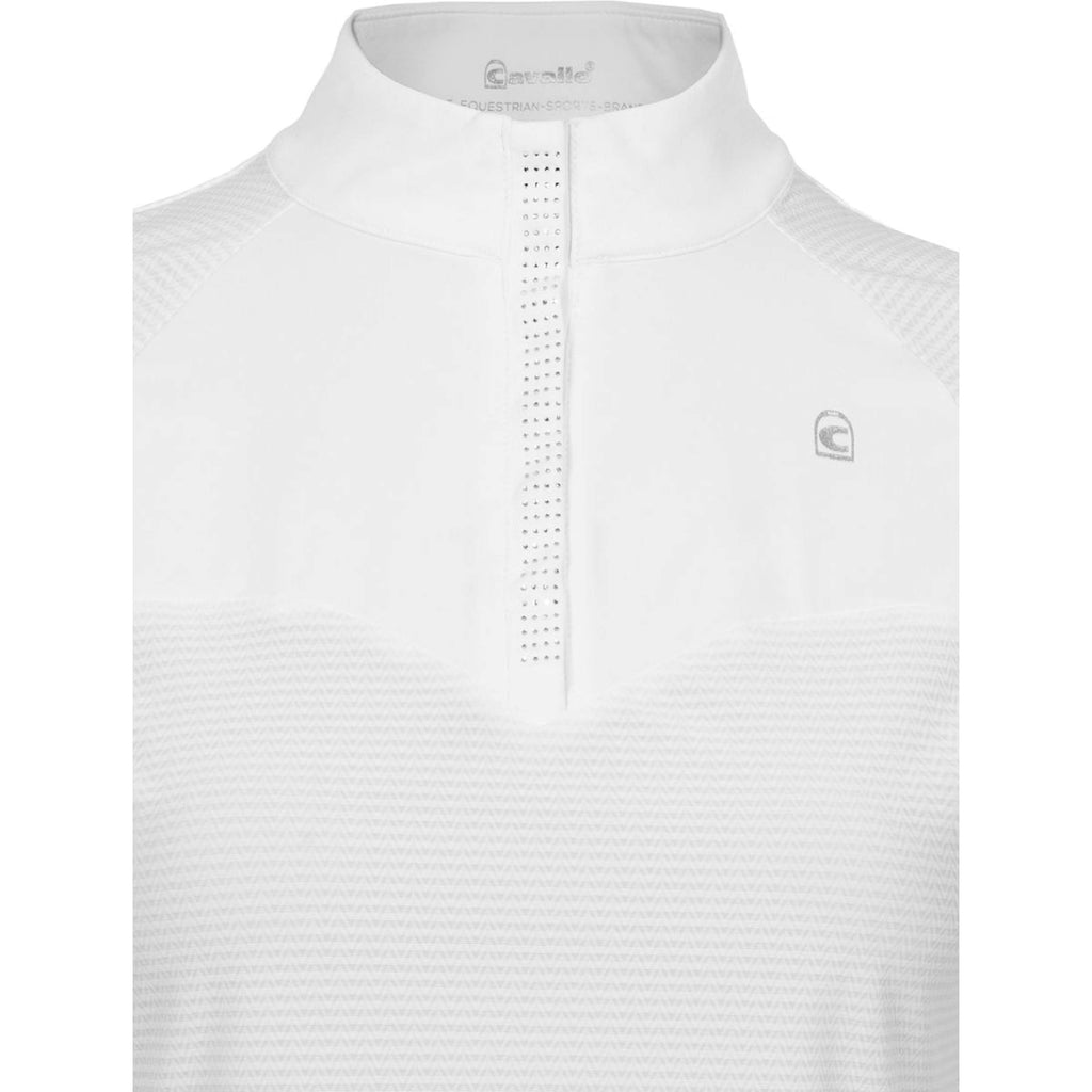 Cavallo Turniershirt CavalBrisa Weiß