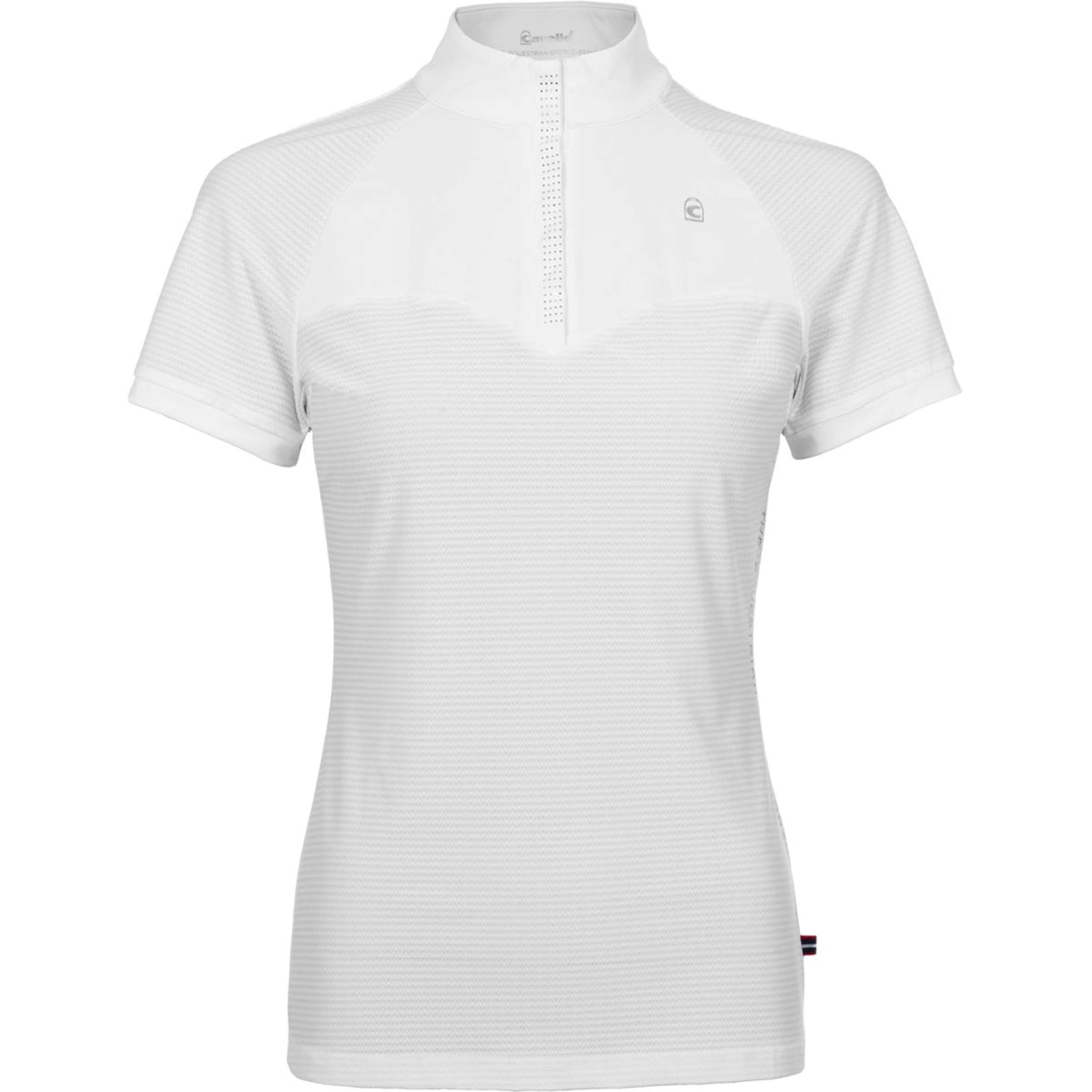 Cavallo Turniershirt CavalBrisa Weiß Cavallo Turniershirt CavalBrisa Weiß
