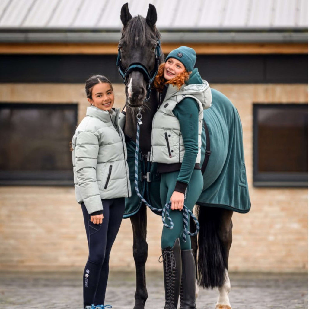 Cavallo Führstrick CavalJace mit Karabinerhaken Dark Peacock