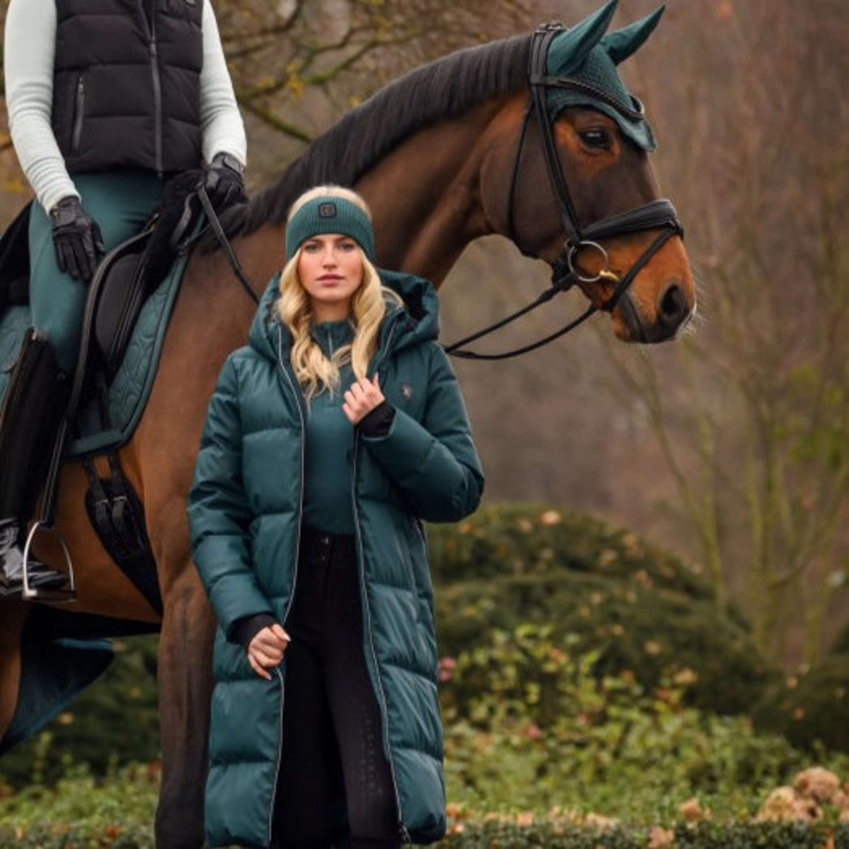 Cavallo Lange Jacke CavalDaly Dark Peacock