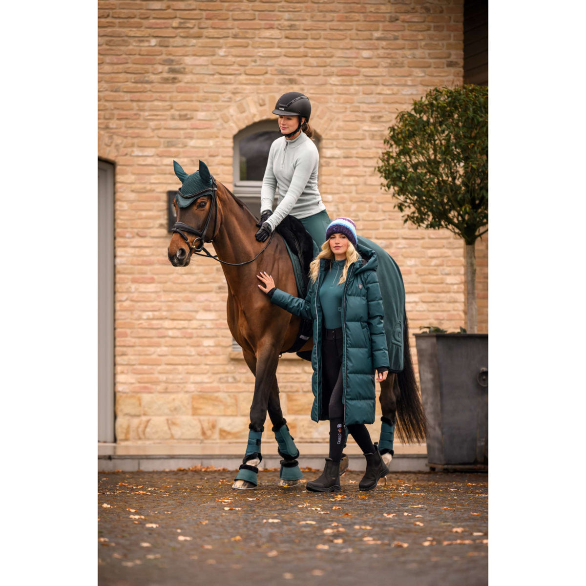 Cavallo Lange Jacke CavalDaly Dark Peacock