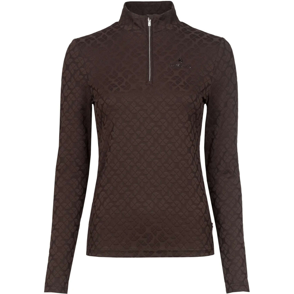Cavallo Shirt CavalDarsha Lange Ärmel Café Noir