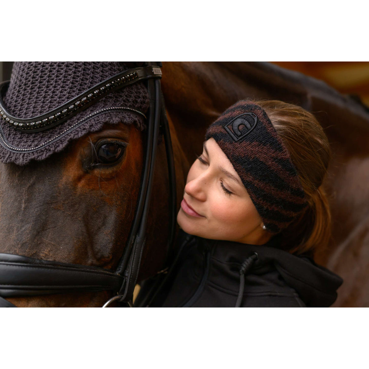Cavallo Stirnband CavalDove Black Café