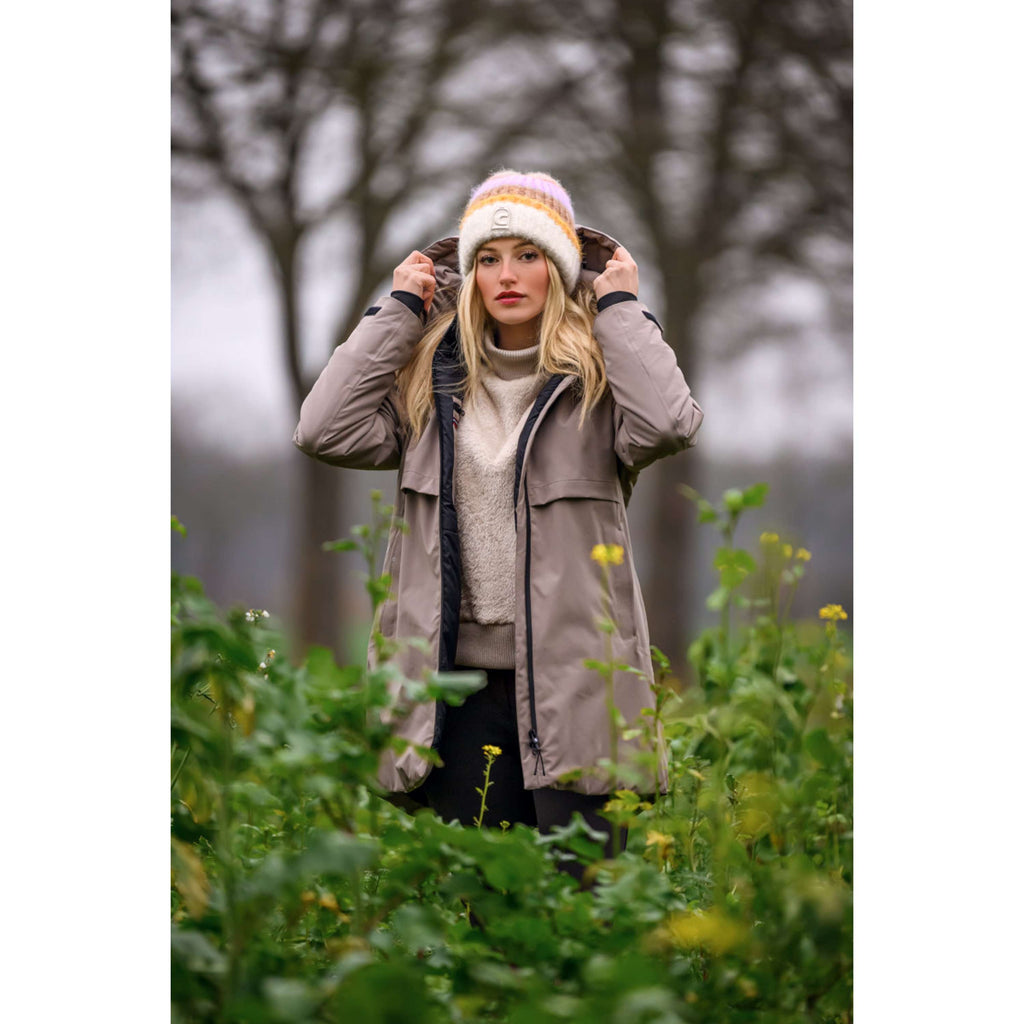 Cavallo Lange Regenjacke CavalDira Latte