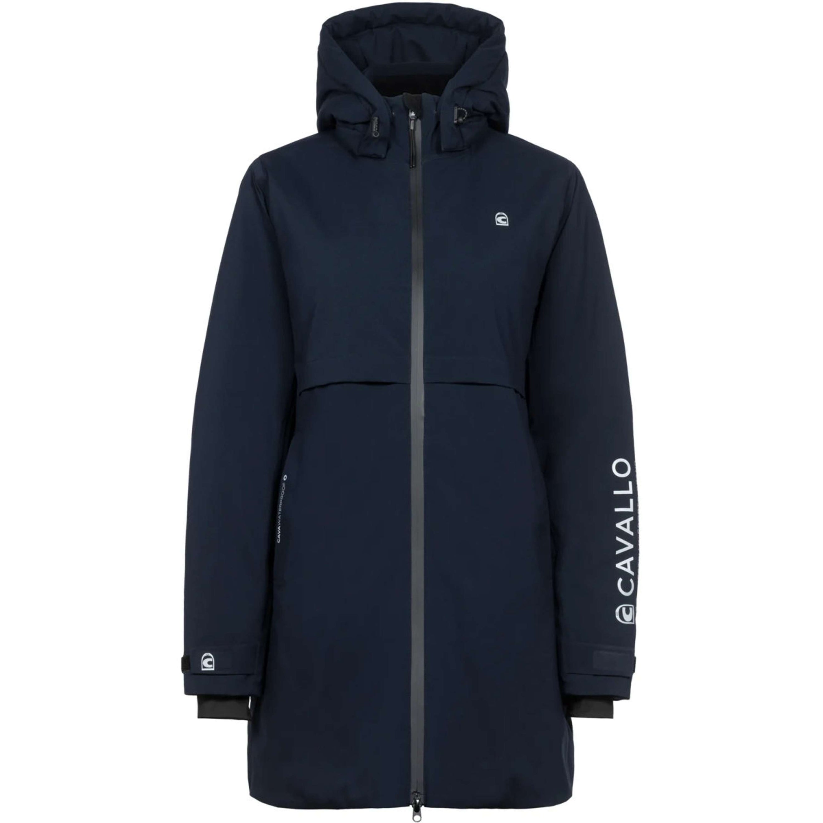 Cavallo Lange Regenjacke CavalDira Dunkelblau