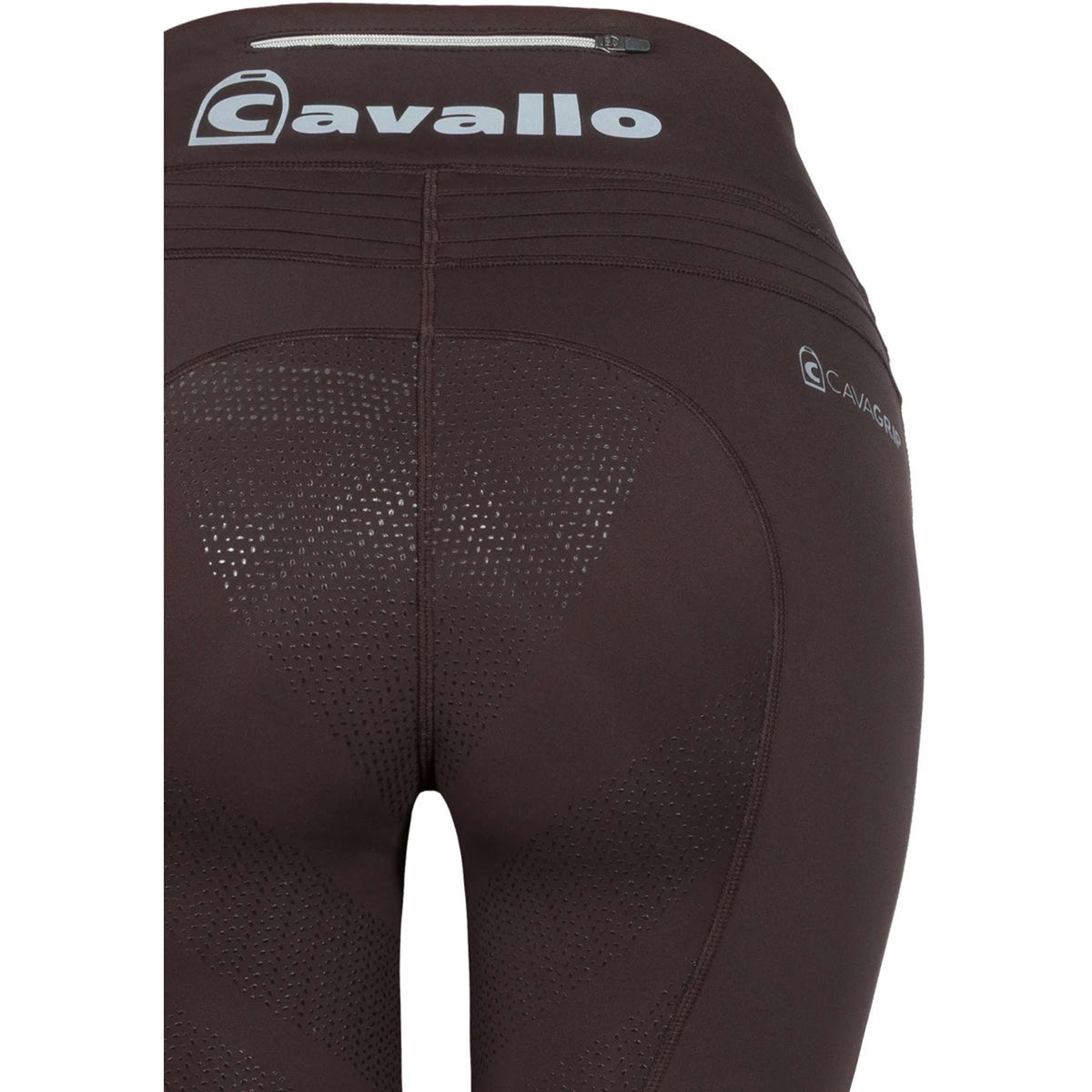 Cavallo Reitleggings CavalLin Grip Rl Full Grip Café Noir