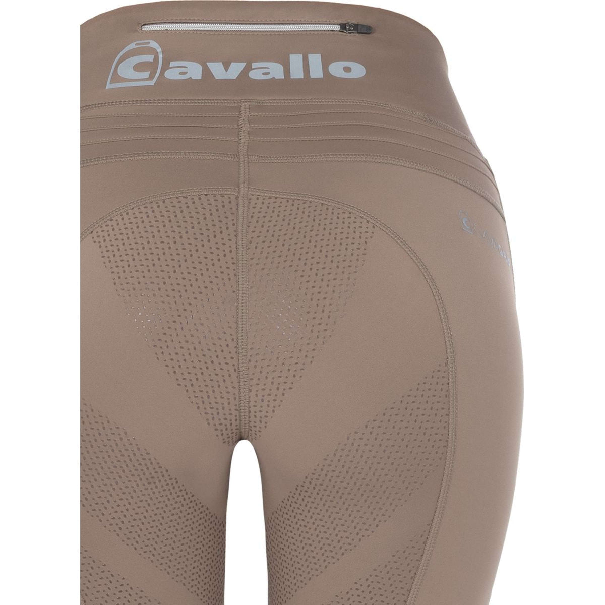 Cavallo Reitleggings CavalLin Grip RL Full Grip Mocha Latte