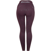 Cavallo Reitleggings CavalLin Grip Rl Full Grip Dusty Plum