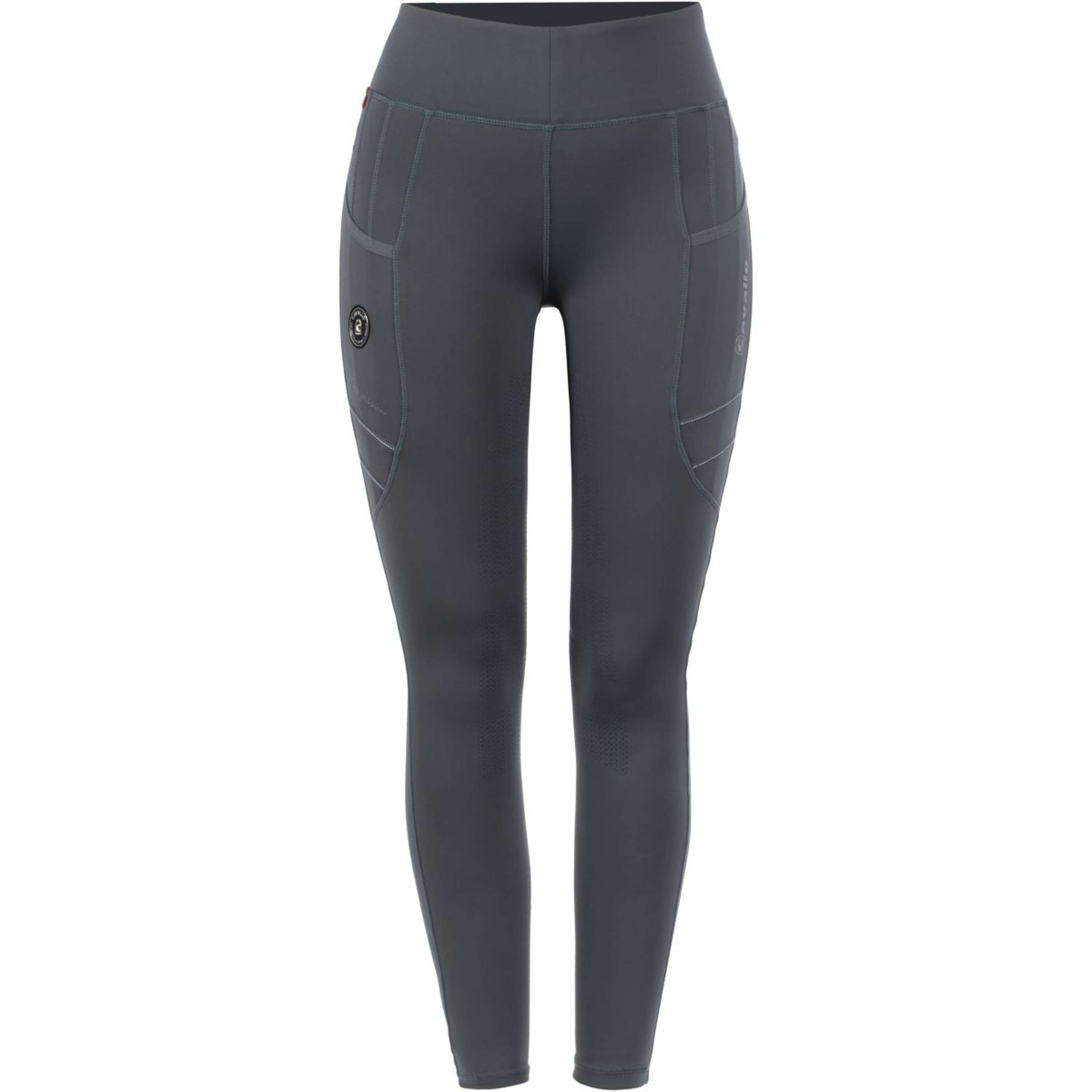 Cavallo Reitleggings CavalLin Grip RL Silver Pine