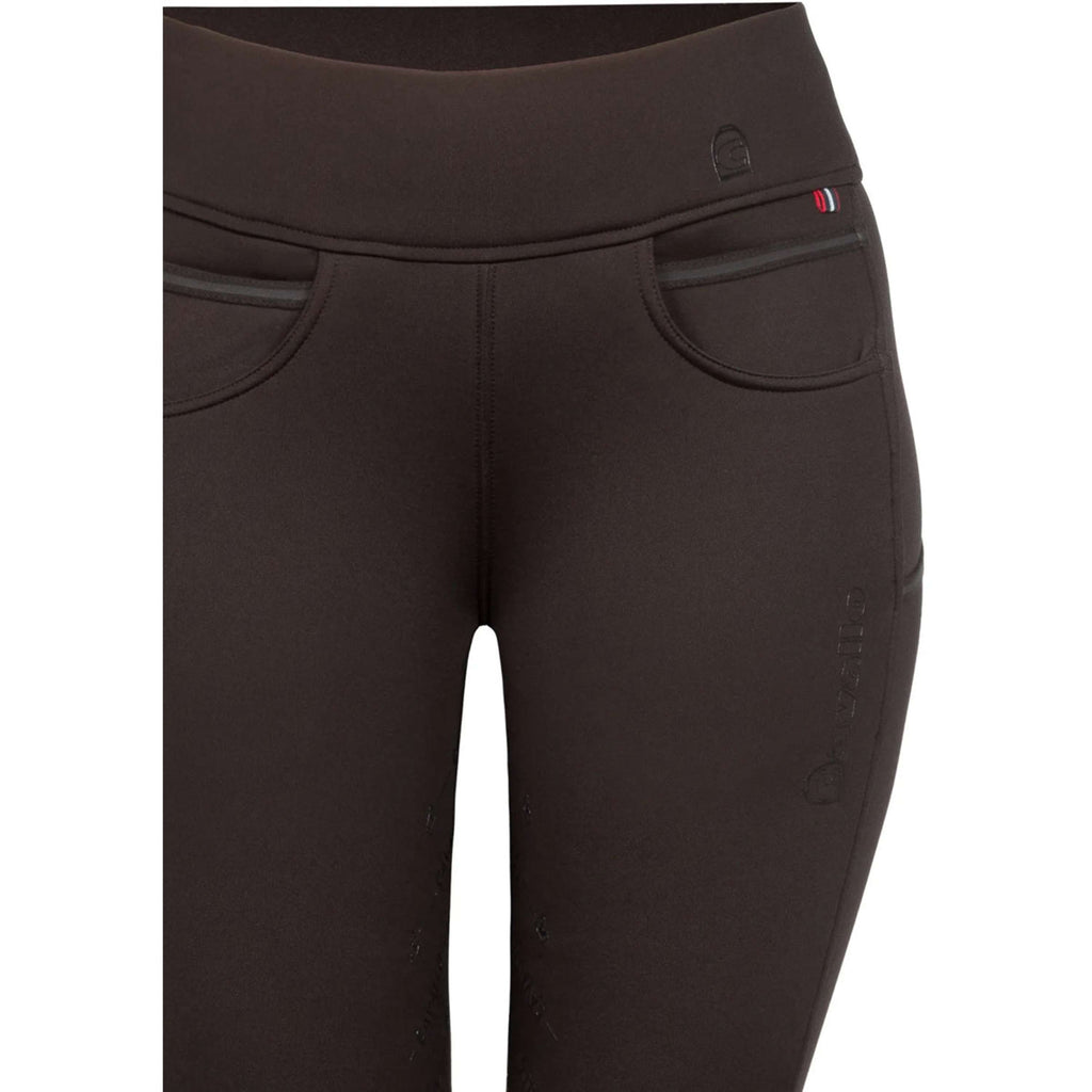 Cavallo Reitleggings CavalLiz Grip Rl Full Grip Café Noir