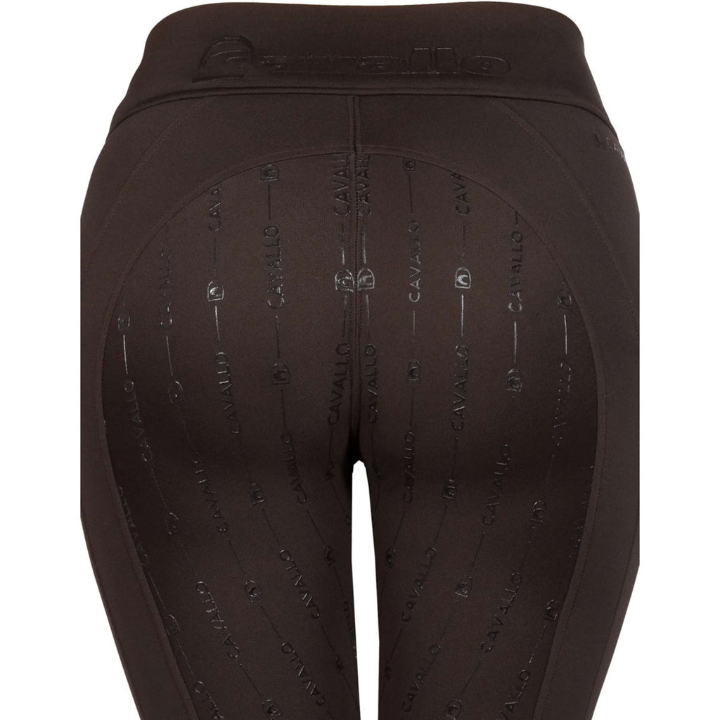 Cavallo Reitleggings CavalLiz Grip Rl Full Grip Café Noir