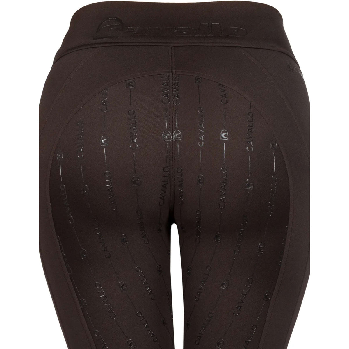 Cavallo Reitleggings CavalLiz Grip Rl Full Grip Café Noir