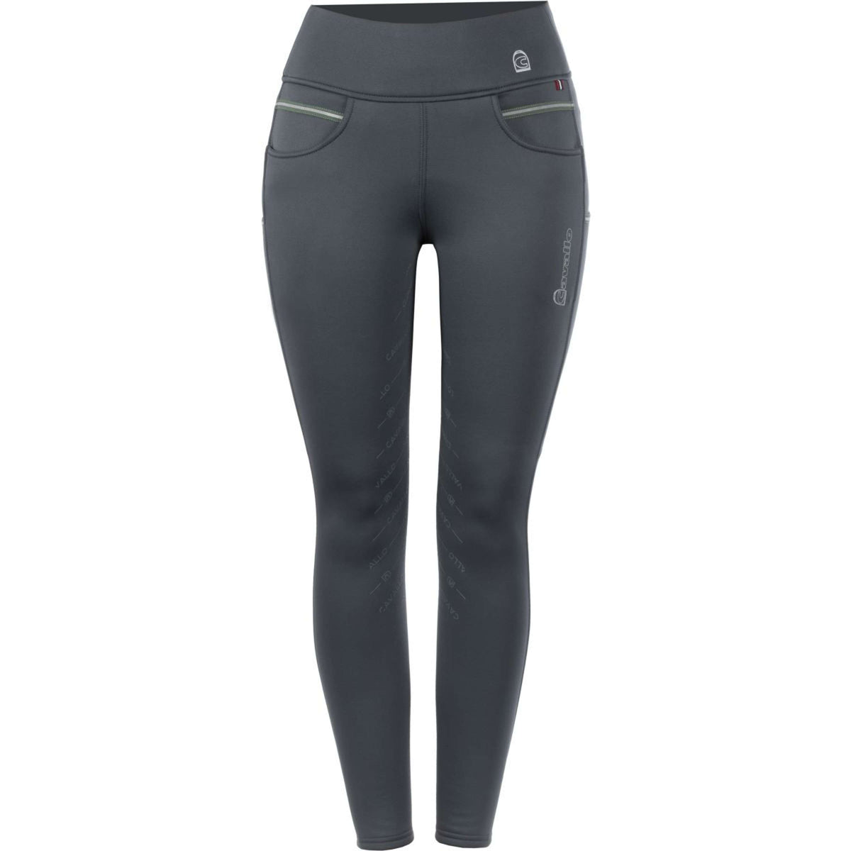 Cavallo Reitleggings CavalLiz Grip RL Silver Pine