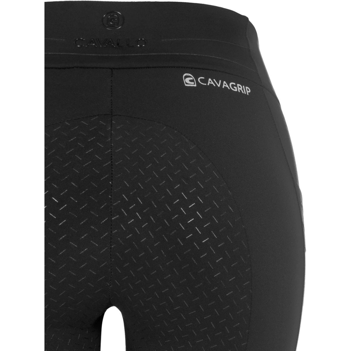 Cavallo Reitleggings CavalLove Grip RL Full Grip Schwarz