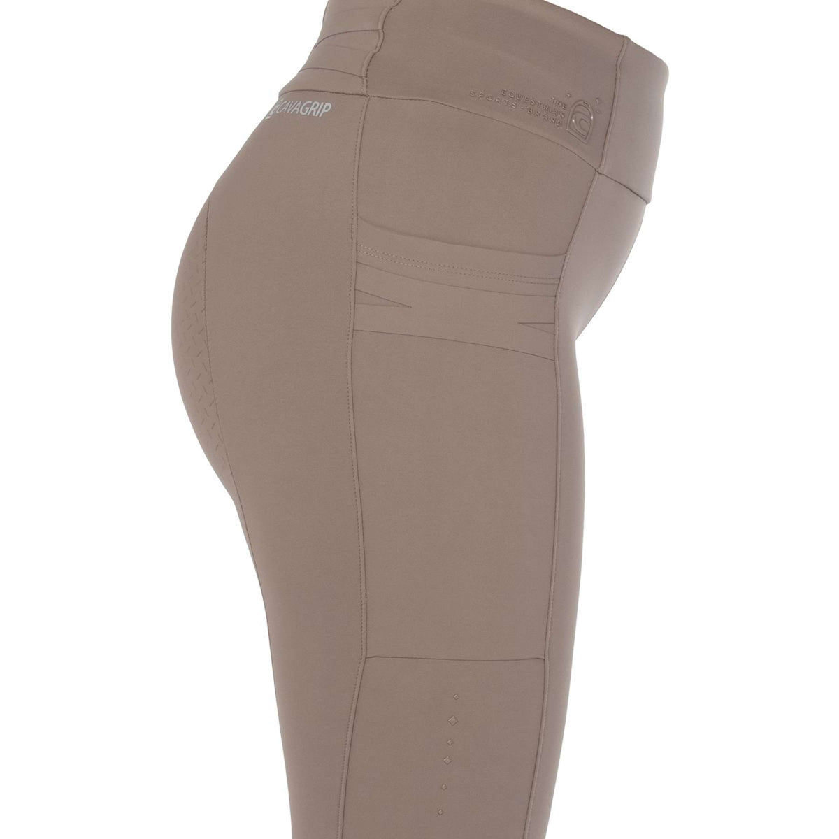 Cavallo Reitleggings CavalLove Grip RL Full Grip Mocha Latte