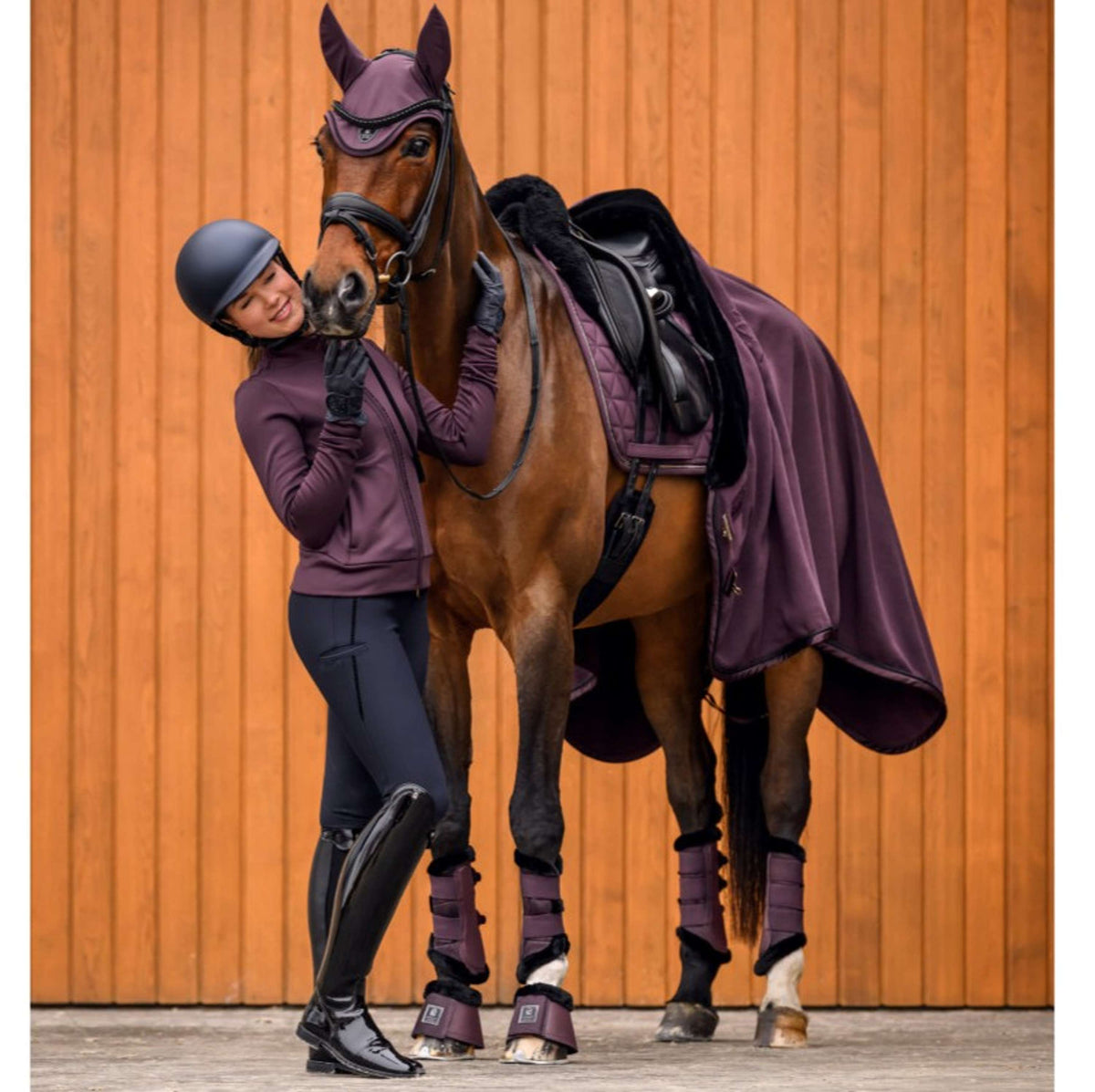 Cavallo Hufglocken CavalJodi Dusty Plum