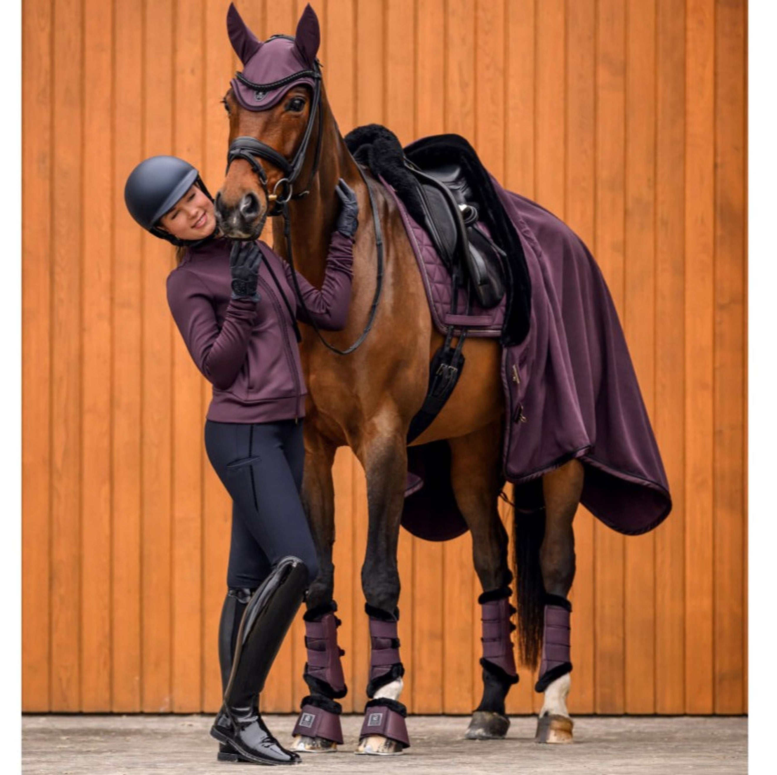 Cavallo Hufglocken CavalJodi Dusty Plum