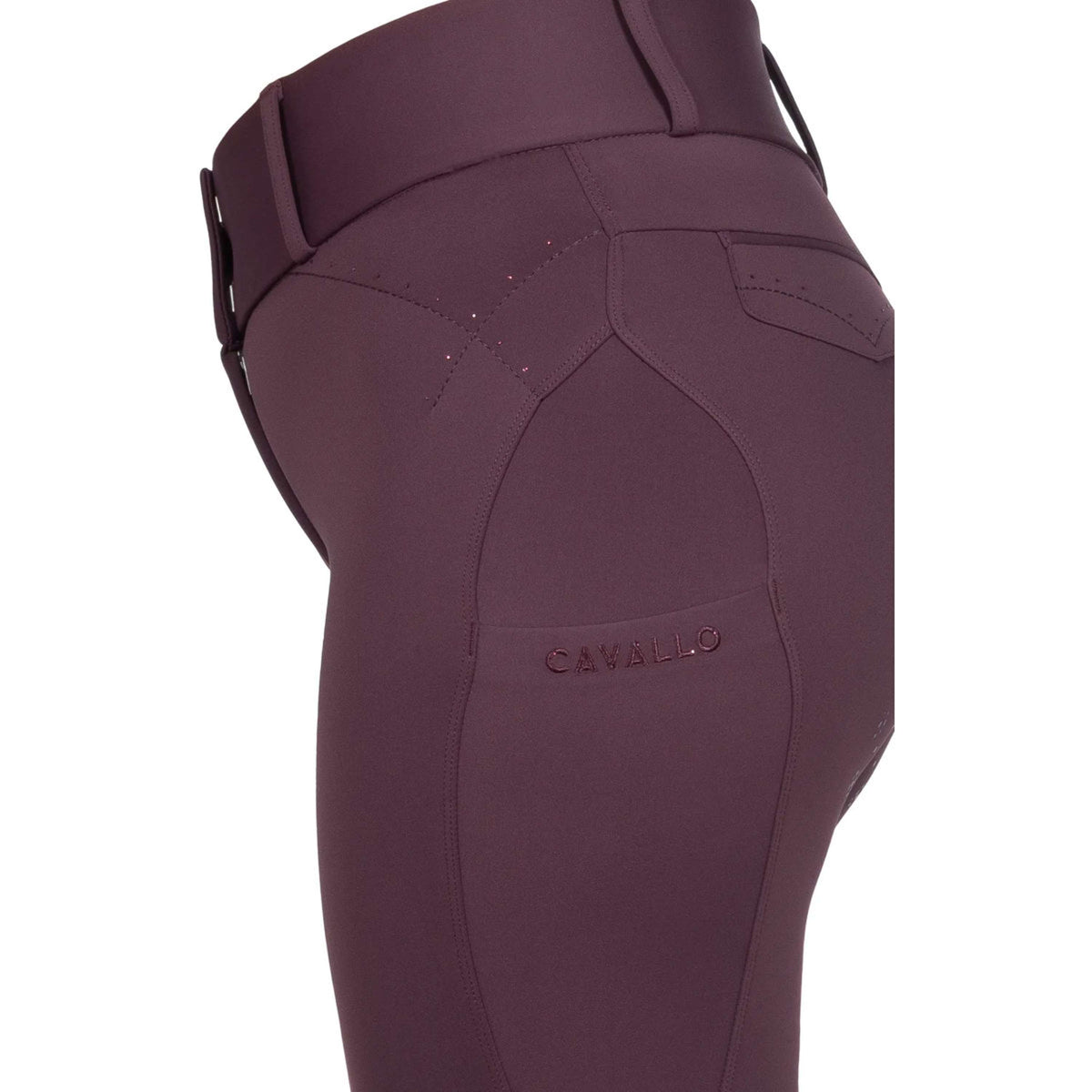 Cavallo Reithose CavalCandera Grip Mobile Full Grip Dusty Plum