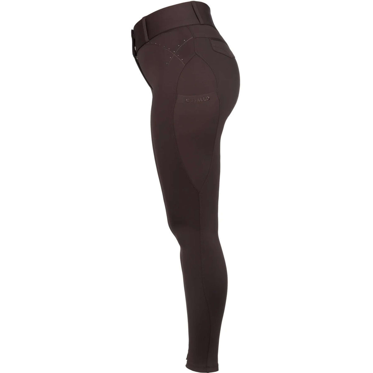 Cavallo Reithose CavalCandera Grip Mobile Full Grip Café Noir