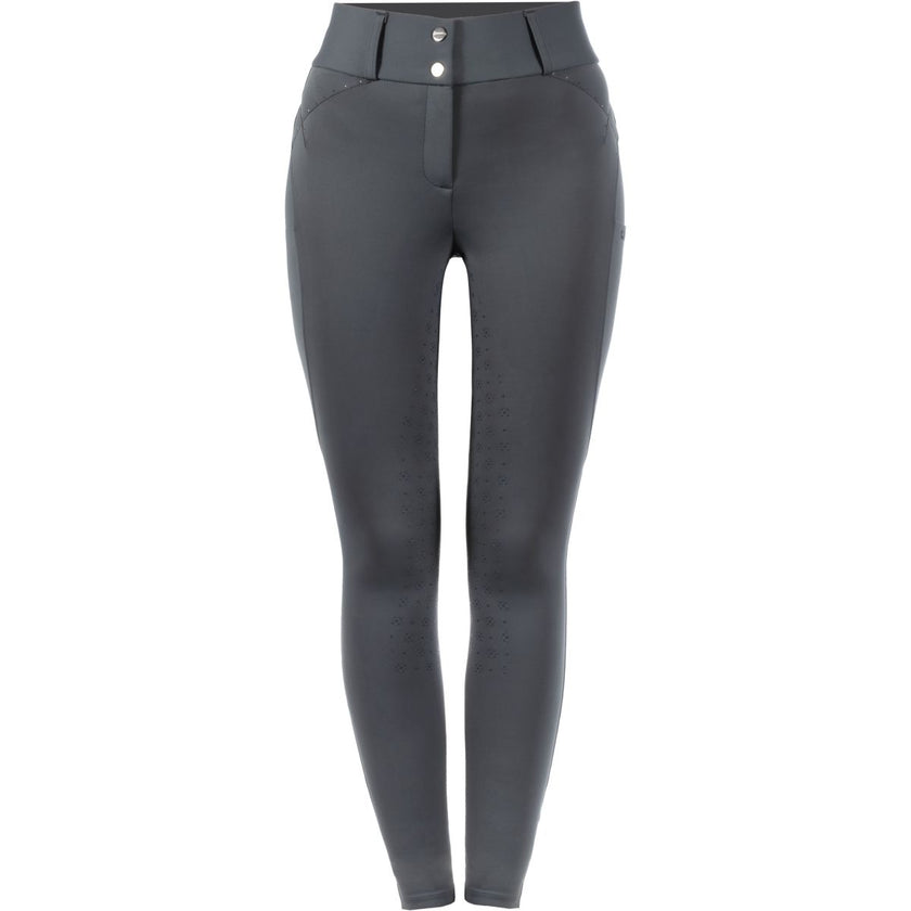 Cavallo Reitleggings CavalCandera Grip Mobile Silver Pine