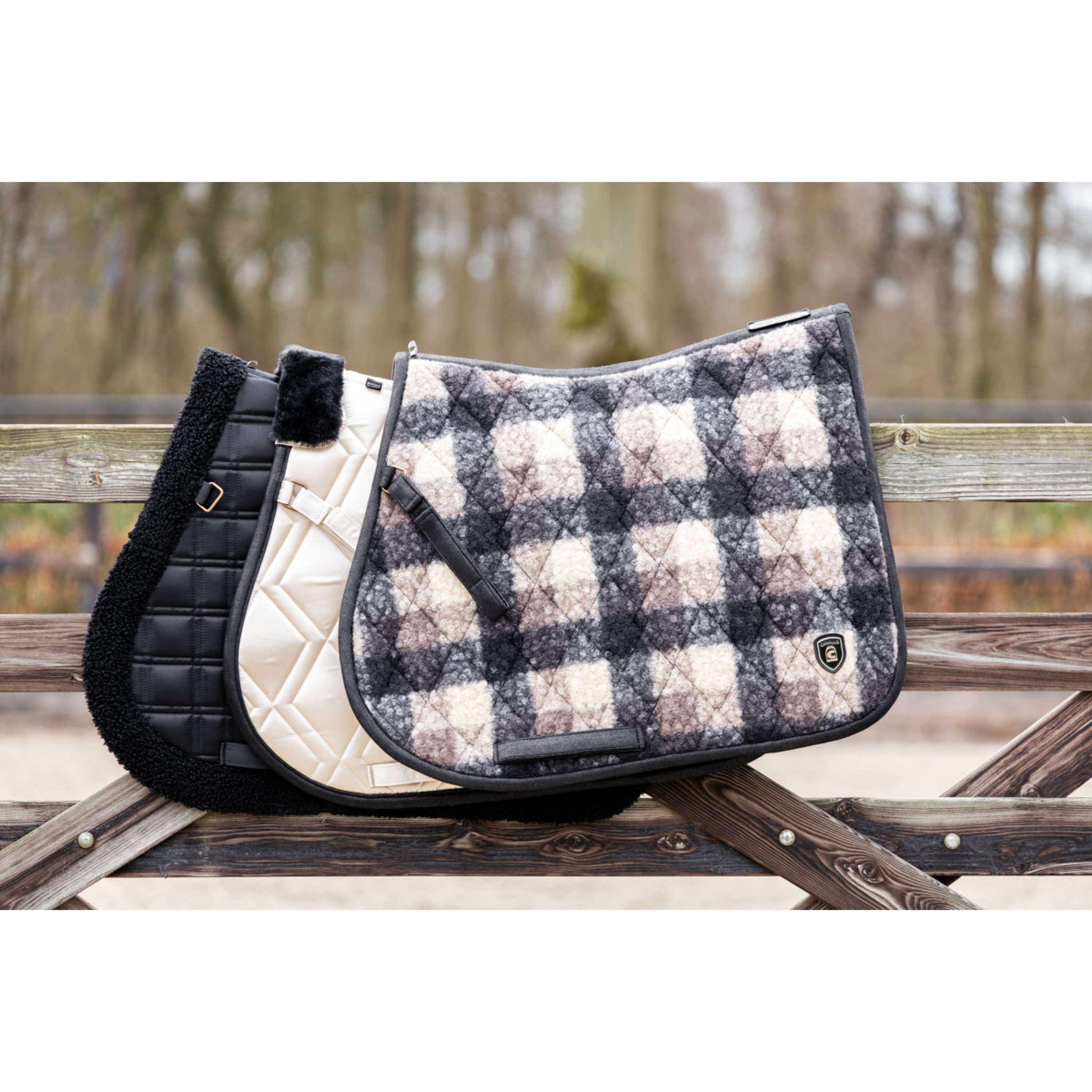 Cavallo Schabracke Cavallira Vielseitigkeit Schwarz