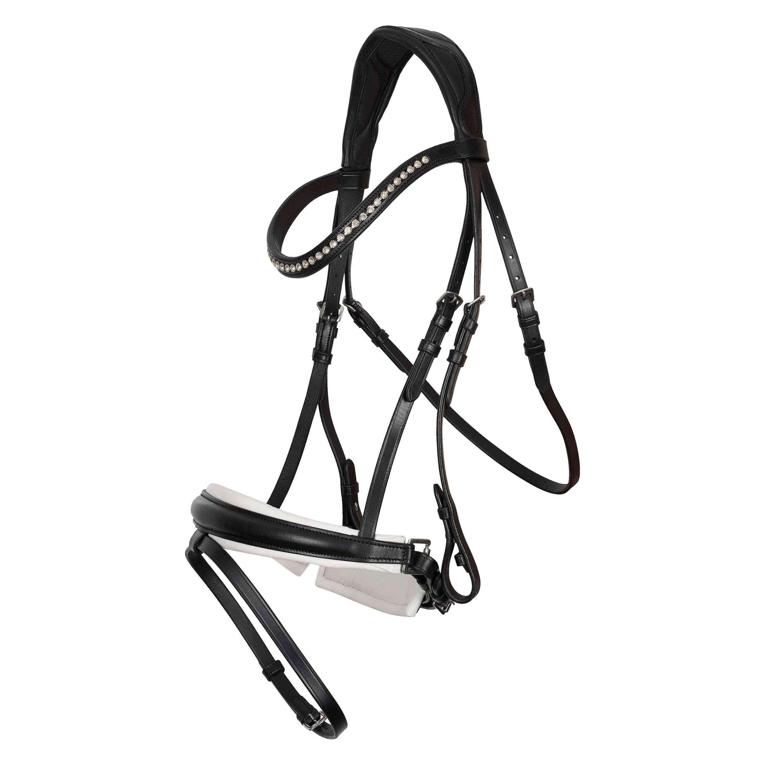 Imperial Riding Zaum IRHFria Trens Schwarz/Weiß Imperial Riding Zaum IRHFria Trens Schwarz/Weiß