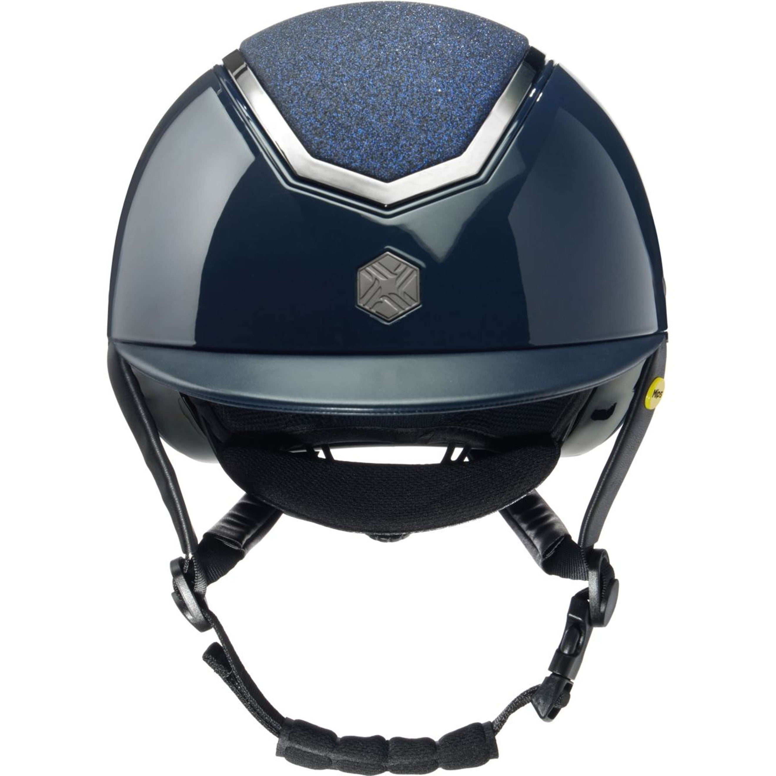 Charles Owen Reithelm Kylo Sparkly MIPS Navy Gloss/Pewter Charles Owen Reithelm Kylo Sparkly MIPS Navy Gloss/Pewter