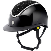 Charles Owen Reithelm Kylo Crystal Wide Peak MIPS Black Gloss/Chrome