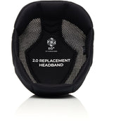 Charles Owen Austauschbares Stirnband EQs 2.0 Schwarz