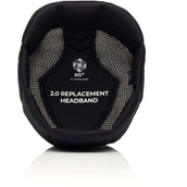 Charles Owen Austauschbares Stirnband EQs 2.0 Schwarz