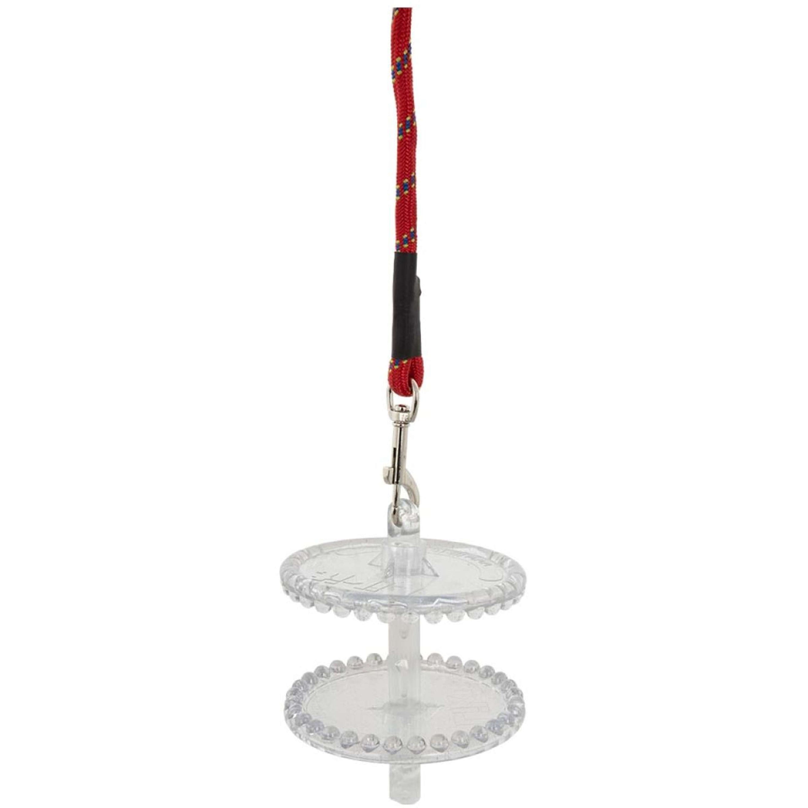Likit Halterung mit Seil für Lecksteine Clear Glitter Likit Halterung mit Seil für Lecksteine Clear Glitter