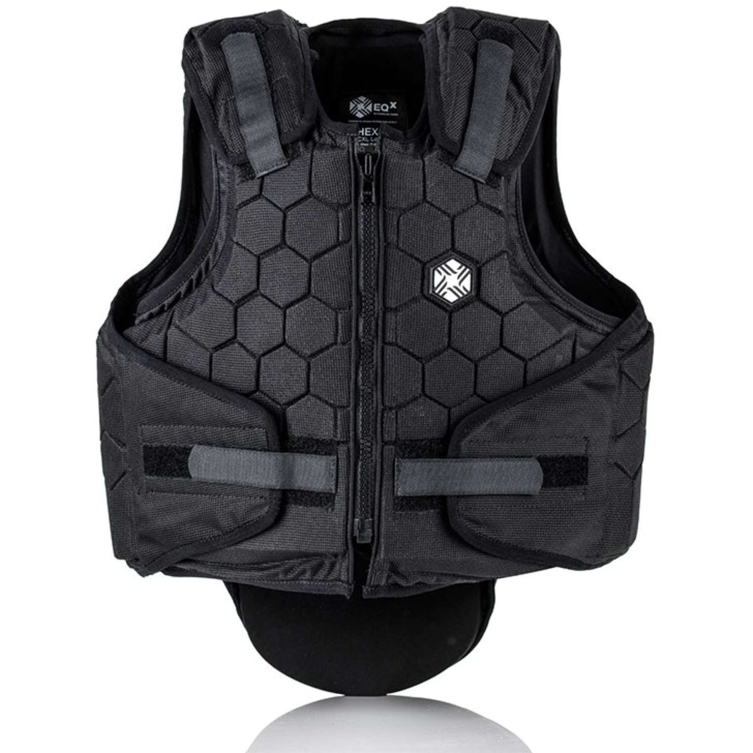Charles Owen Sicherheitsweste HEXA Kinder Schwarz