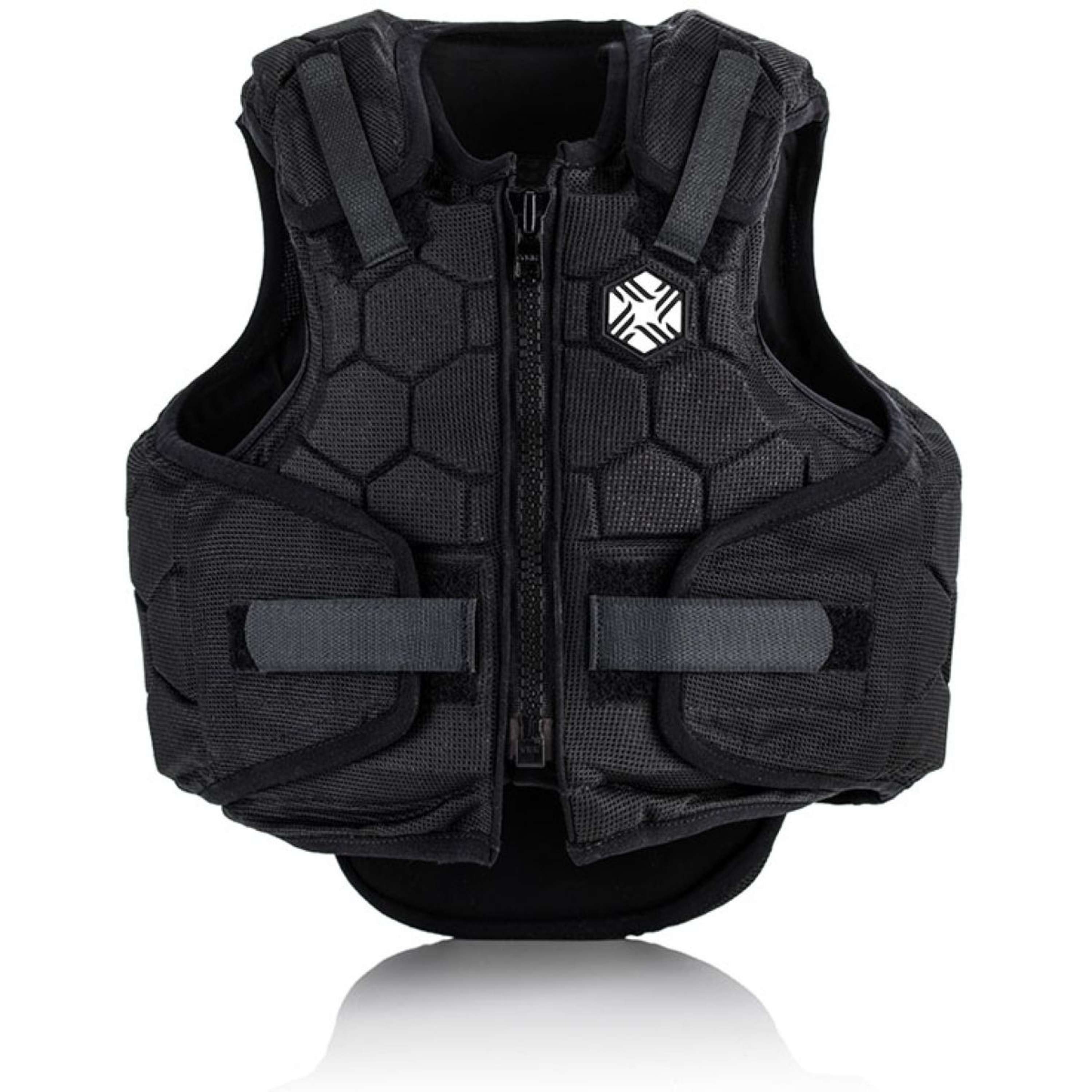 Charles Owen Sicherheitsweste HEXA Kinder Schwarz