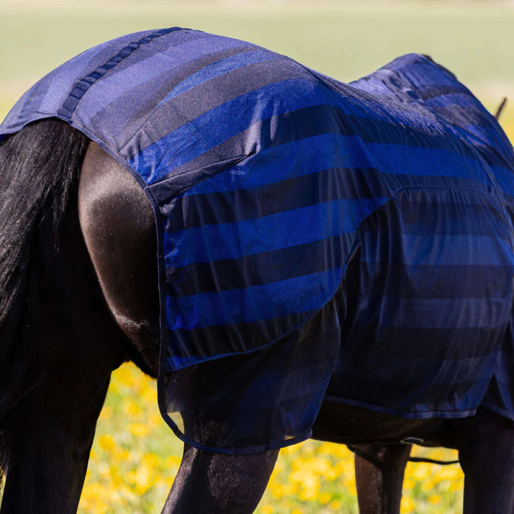 Cool on Track Feinmaschig Decke Blau
