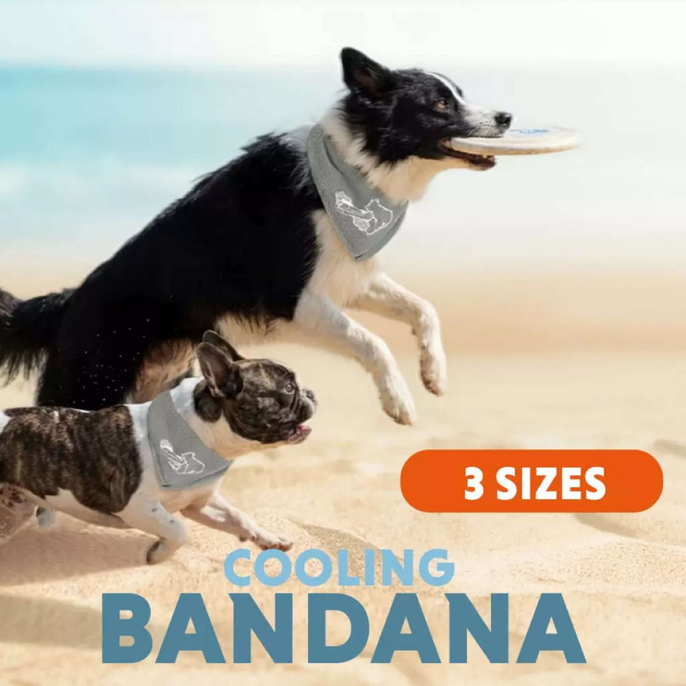 CoolPets Bandana Cooling Beige CoolPets Bandana Cooling Beige