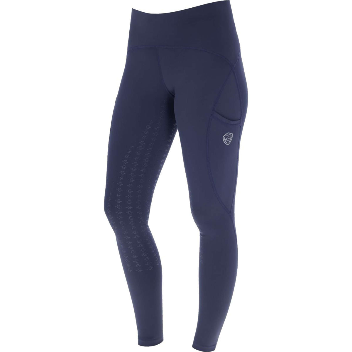 Covalliero Reitleggings Full Grip SS25 Dark Navy