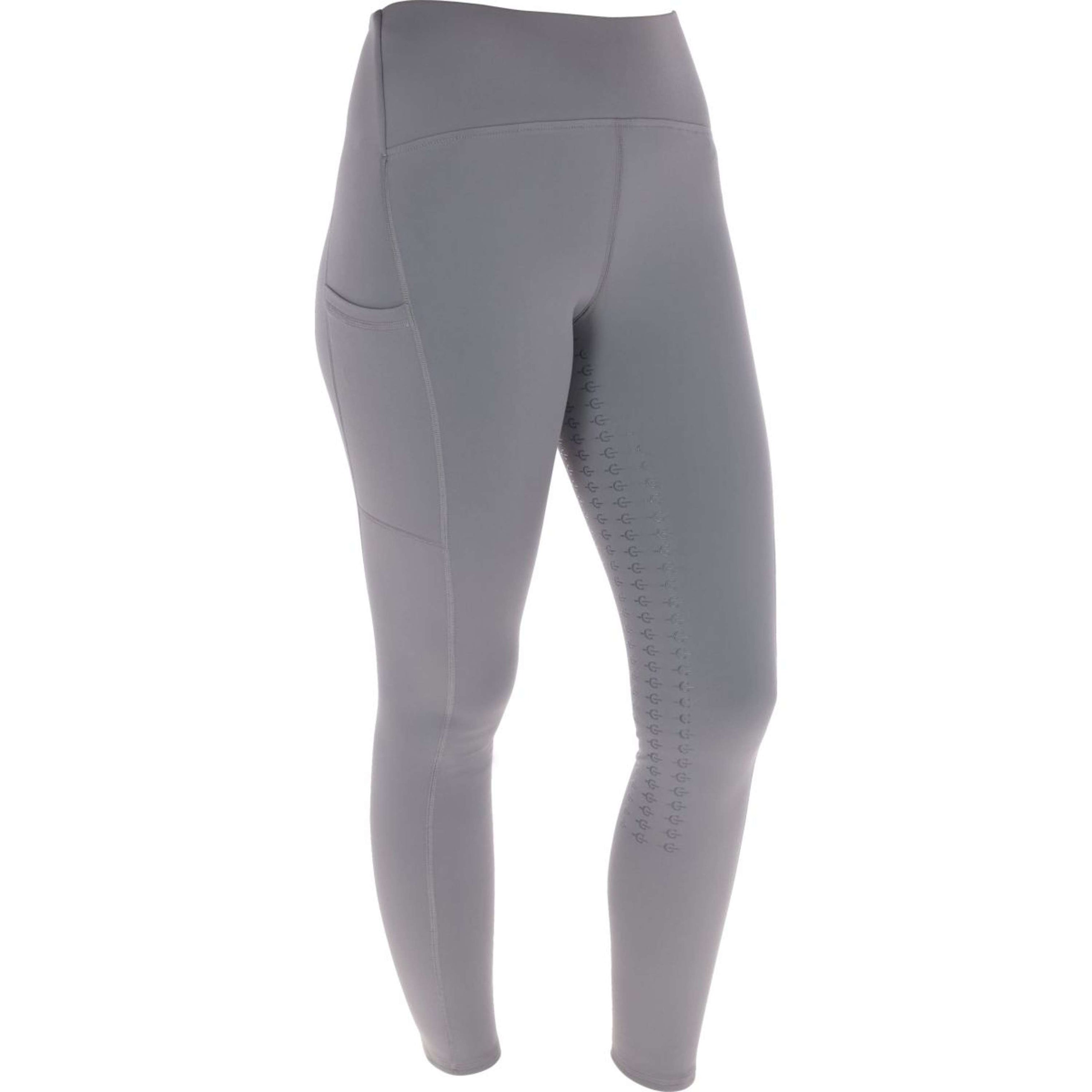 Covalliero Reitleggings AW25 Full Grip Steel Grey