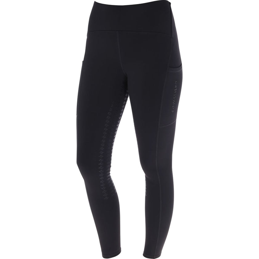 Covalliero Reitleggings AW25 Full Grip Schwarz