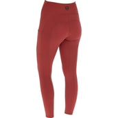 Covalliero Reitleggings AW25 Full Grip Rostbraun
