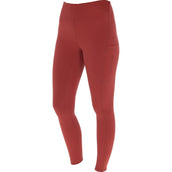 Covalliero Reitleggings AW25 Full Grip Rostbraun