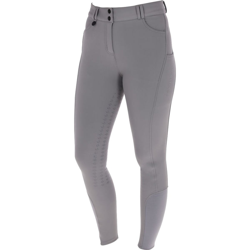Covalliero Reithose AW25 Full Grip Steel Grey
