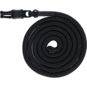 Covalliero Führstrick AW25 mit Panikhaken Schwarz