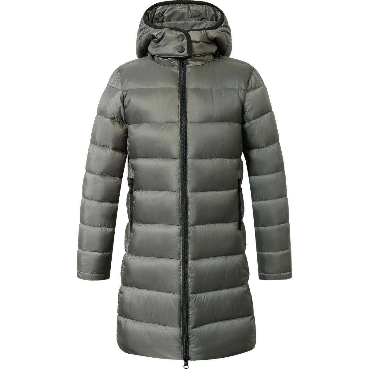 Covalliero Lange Jacke AW25 Kids Steel Grey
