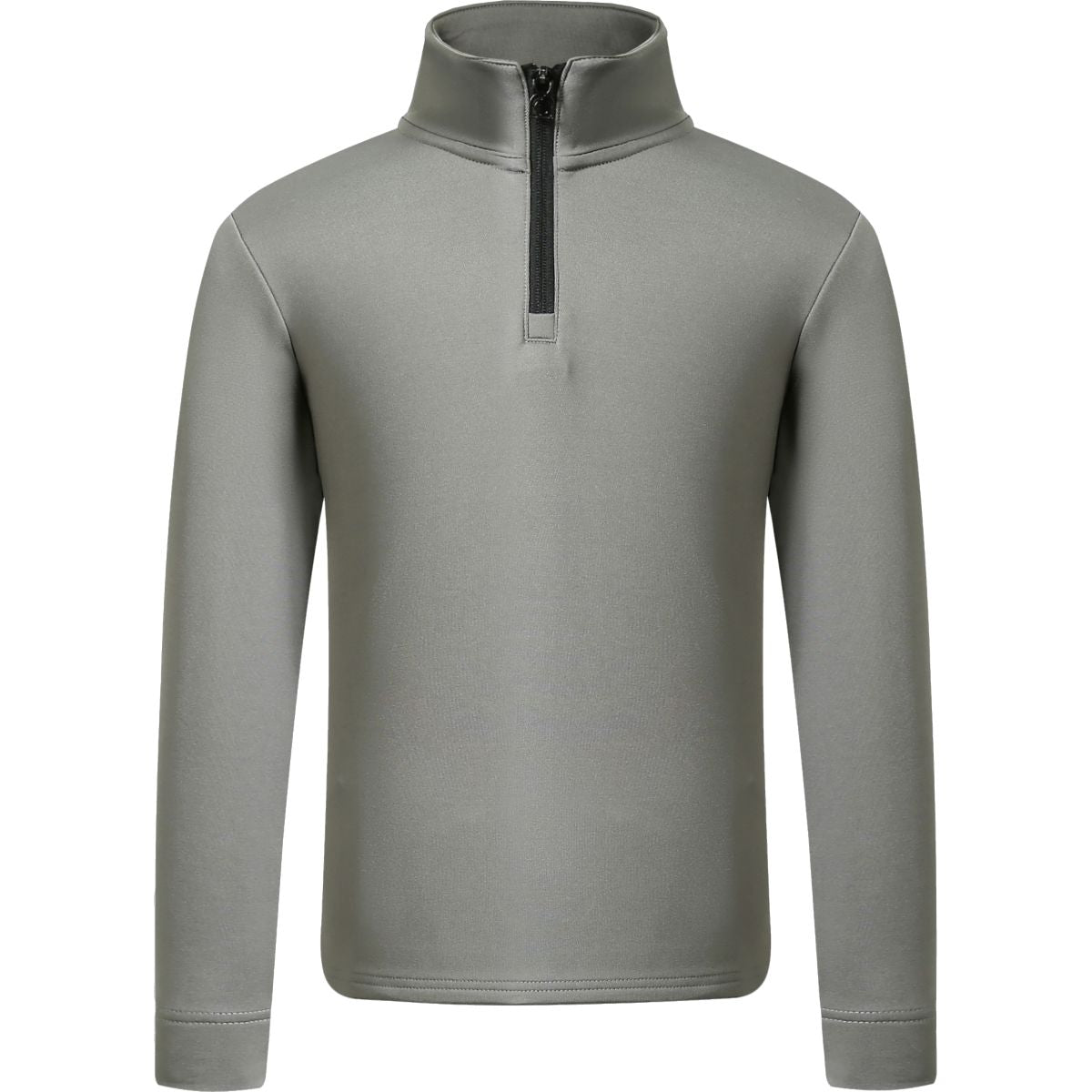 Covalliero Shirt AW25 Kids Lange Ärmel Steel Grey