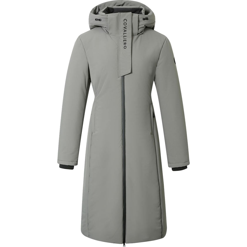Covalliero Lange Jacke AW25 Steel Grey