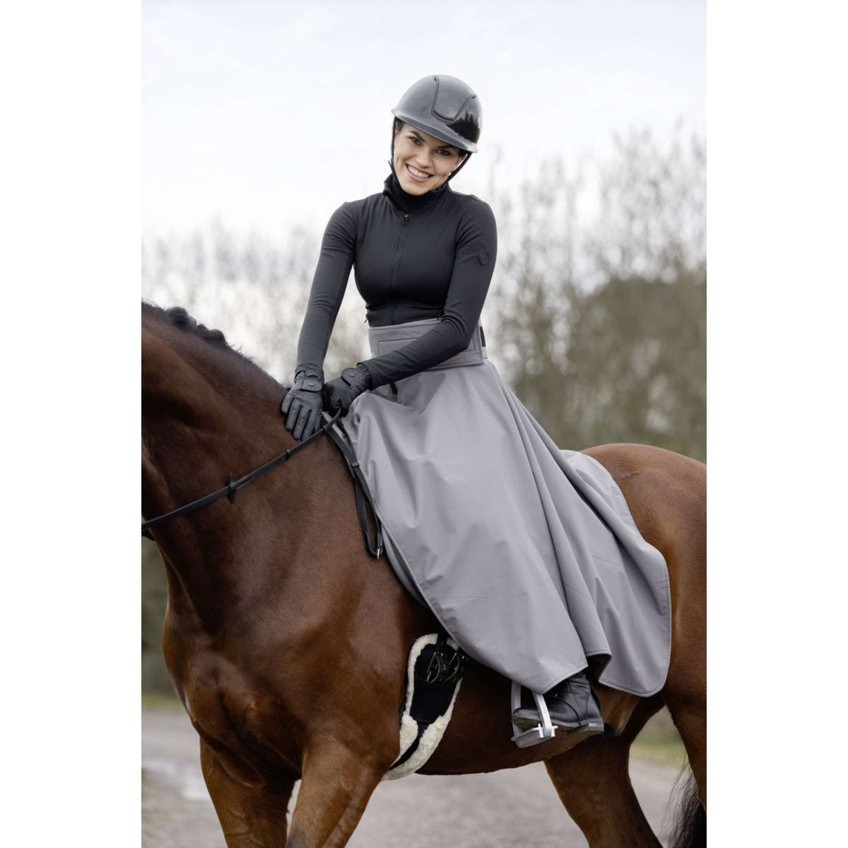 Covalliero Reitrock Thermal AW25 Steel Grey