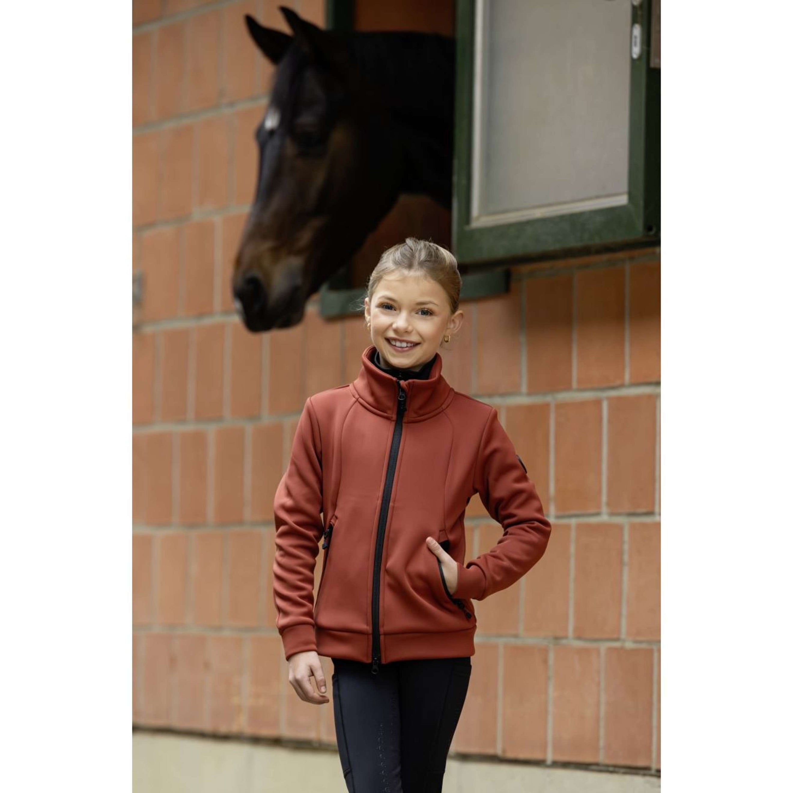 Covalliero Jack AW25 Kids Rostbraun