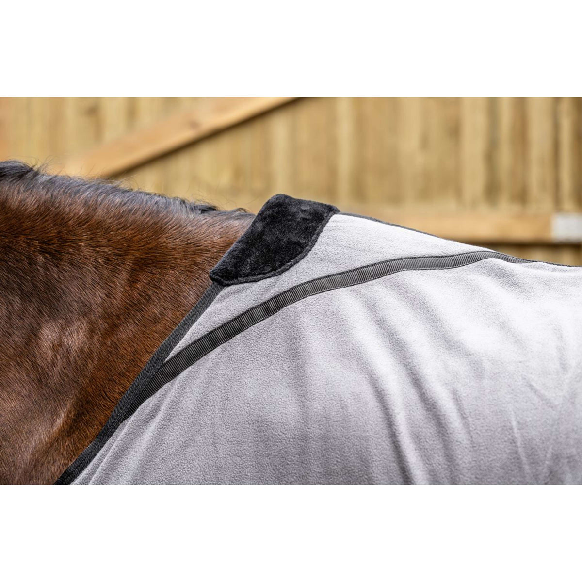 Covalliero Fleecedecke AW25 Steel Grey