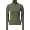 Covalliero Active Shirt Turtleneck AW26 Forest Green
