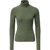 Covalliero Active Shirt Turtleneck AW26 Forest Green